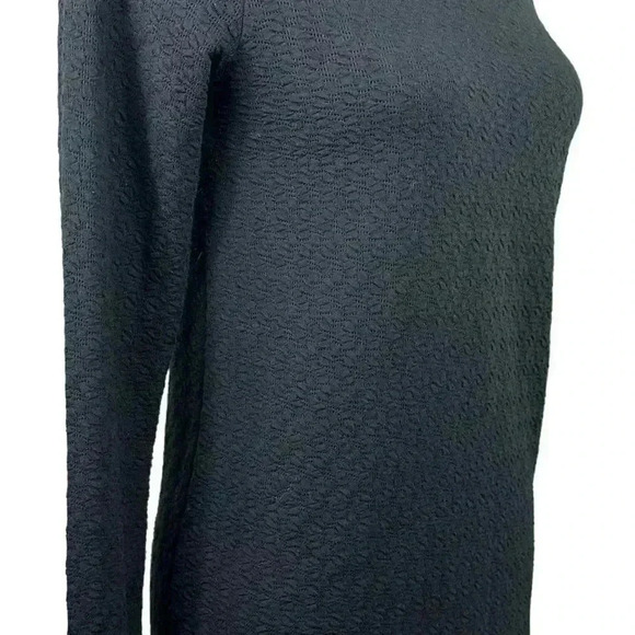 🔥 Host Pick 🔥Anthropologie Postmark textured black sweater size small - Picture 4 of 9